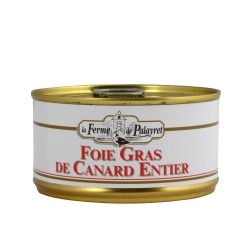 Foie gras de canard entier en boîte