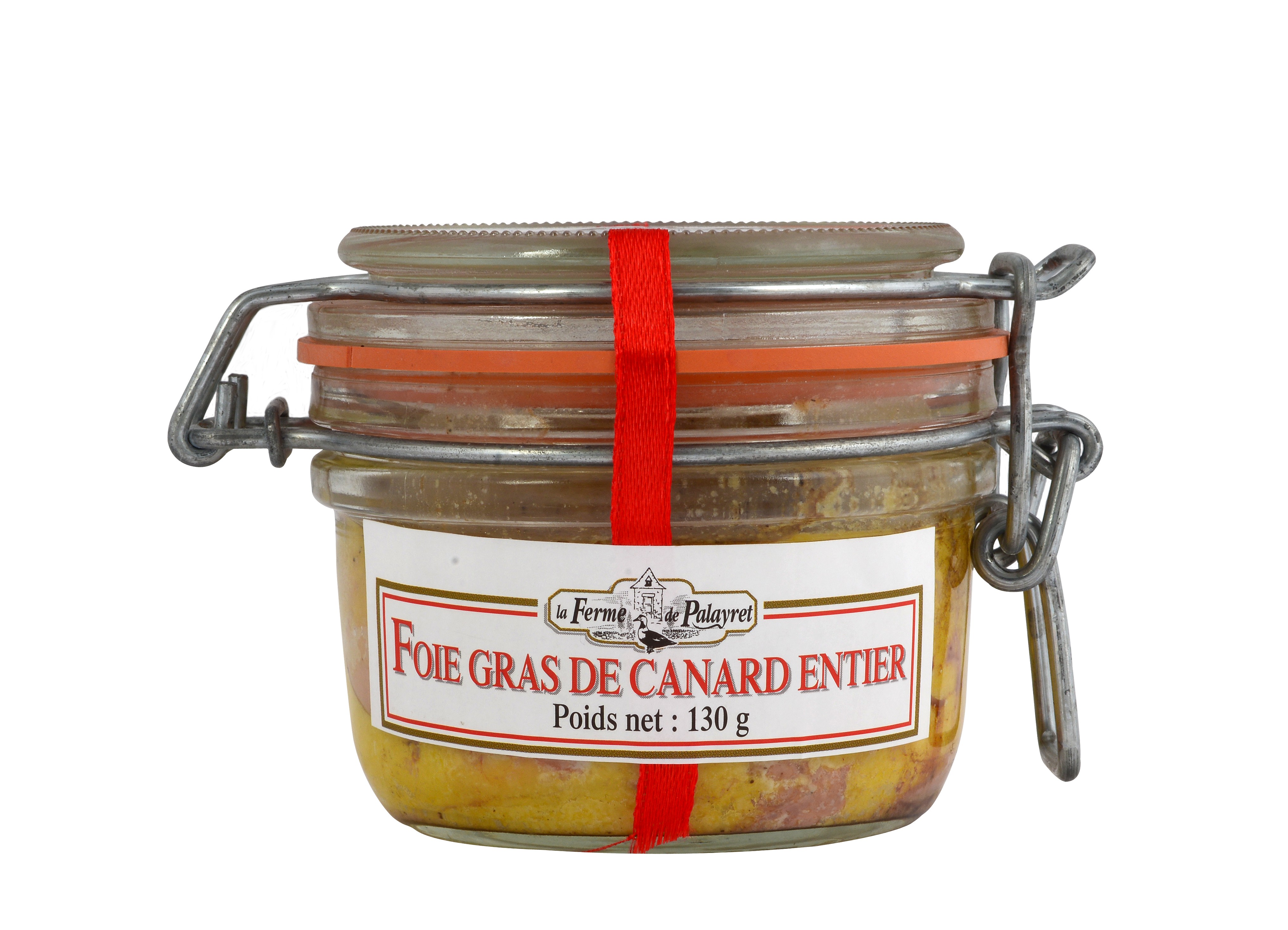 Foie gras de canard entier en bocal - La Ferme de Palayret