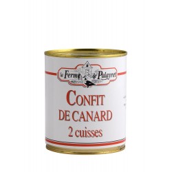 Deux cuisses de canard confits